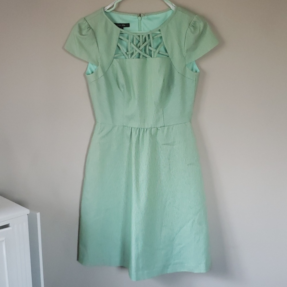 Pin striped dress